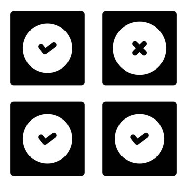 Simgeyi seç. Kullanıcı arayüzü Vektör İllüstrasyonu, Satır Sanatı Biçiminde Basit Bir Vektör İşareti ve Moda Sembolü olarak, Tasarım ve Web Siteleri veya Mobil Uygulamalar için,