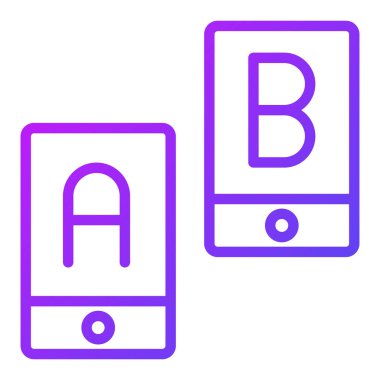 Kas testi simgesi. Kullanıcı arayüzü Vektör İllüstrasyonu, Satır Sanatı Biçiminde Basit Bir Vektör İşareti ve Moda Sembolü olarak, Tasarım ve Web Siteleri veya Mobil Uygulamalar için,