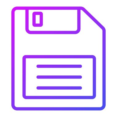 Simgeyi kurtar. Kullanıcı arayüzü Vektör İllüstrasyonu, Satır Sanatı Biçiminde Basit Bir Vektör İşareti ve Moda Sembolü olarak, Tasarım ve Web Siteleri veya Mobil Uygulamalar için,