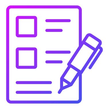 Simge sözleşmesi. Kullanıcı arayüzü Vektör İllüstrasyonu, Satır Sanatı Biçiminde Basit Bir Vektör İşareti ve Moda Sembolü olarak, Tasarım ve Web Siteleri veya Mobil Uygulamalar için,