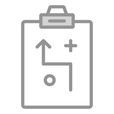 Simge Planlama. Kullanıcı arayüzü Vektör İllüstrasyonu, Satır Sanatı Biçiminde Basit Bir Vektör İşareti ve Moda Sembolü olarak, Tasarım ve Web Siteleri veya Mobil Uygulamalar için,