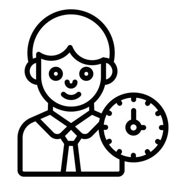 Simge programla. Kullanıcı arayüzü Vektör İllüstrasyonu, Satır Sanatı Biçiminde Basit Bir Vektör İşareti ve Moda Sembolü olarak, Tasarım ve Web Siteleri veya Mobil Uygulamalar için,