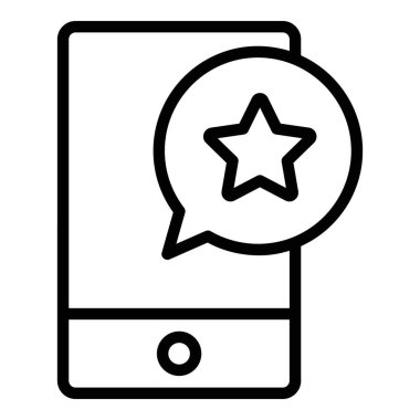 Puanlama Simgesi. Kullanıcı arayüzü Vektör İllüstrasyonu, Satır Sanatı Biçiminde Basit Bir Vektör İşareti ve Moda Sembolü olarak, Tasarım ve Web Siteleri veya Mobil Uygulamalar için,