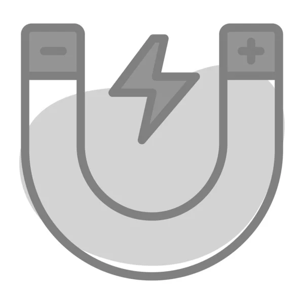 Magnet Icon Benutzeroberfläche Vektorillustration Als Einfaches Vektorzeichen Und Trendiges Symbol — Stockvektor