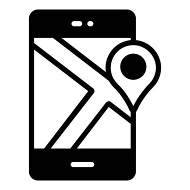 Yönlendirme Simgesi. Kullanıcı arayüzü Vektör İllüstrasyonu, Satır Sanatı Biçiminde Basit Bir Vektör İşareti ve Moda Sembolü olarak, Tasarım ve Web Siteleri veya Mobil Uygulamalar için,