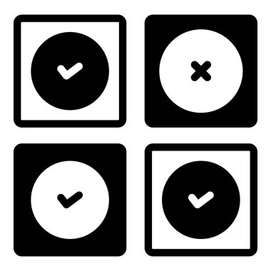 Simgeyi seç. Kullanıcı arayüzü Vektör İllüstrasyonu, Satır Sanatı Biçiminde Basit Bir Vektör İşareti ve Moda Sembolü olarak, Tasarım ve Web Siteleri veya Mobil Uygulamalar için,