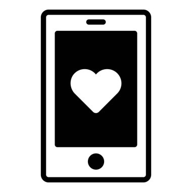 En sevdiği simge. Kullanıcı arayüzü Vektör İllüstrasyonu, Satır Sanatı Biçiminde Basit Bir Vektör İşareti ve Moda Sembolü olarak, Tasarım ve Web Siteleri veya Mobil Uygulamalar için,