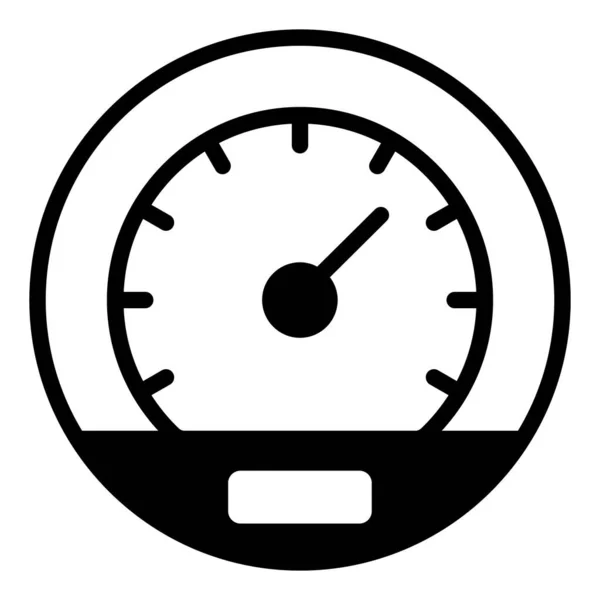 Tacho Symbol Benutzeroberfläche Vektorillustration Als Einfaches Vektorzeichen Und Trendiges Symbol — Stockvektor