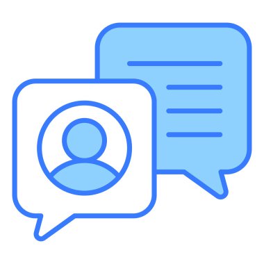 Konuşma Finans İlgili Vektör Hattı Simgesi. Düzenlenebilir Piksel Mükemmel.