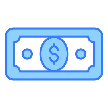 Para Finans İlgili Vektör Hattı Simgesi. Düzenlenebilir Piksel Mükemmel. 