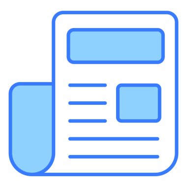 belge Finans İlgili Vektör Satır Simgesi. Düzenlenebilir Piksel Mükemmel.