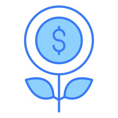 Para fabrikası Finans İlgili Vektör Hattı Simgesi. Düzenlenebilir Piksel Mükemmel.