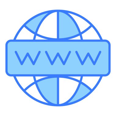  global web sitesi Finans İlgili Vektör Hattı Simgesi. Düzenlenebilir Piksel Mükemmel.