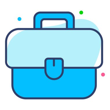 Portföy Finans İlgili Vektör Hattı Simgesi. Düzenlenebilir Piksel Mükemmel.