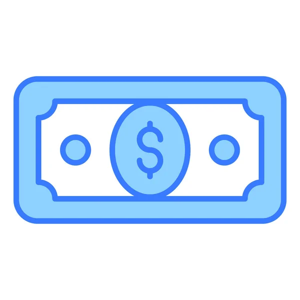 Dinheiro Finanças Relacionadas Vector Line Icon Pixel Curso Editável Perfeito — Vetor de Stock