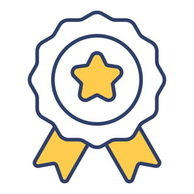 Rozet Finansmanı İlgili Vektör Hattı Simgesi. Düzenlenebilir Piksel Mükemmel.