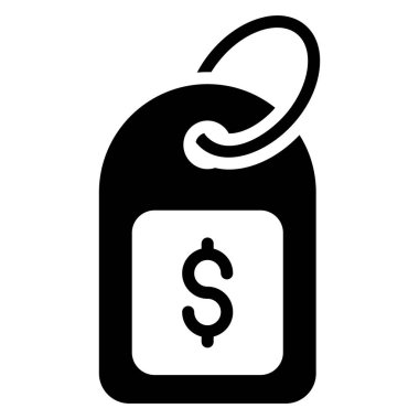 Etiket Finans İlgili Vektör Satır Simgesi. Düzenlenebilir Piksel Mükemmel.