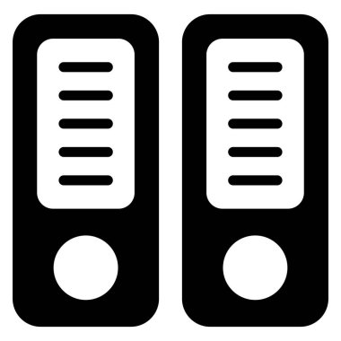 dosya kabı Finans İlgili Vektör Satır Simgesi. Düzenlenebilir Piksel Mükemmel.