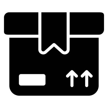 paket kutusu Finans İlgili Vektör Satır Simgesi. Düzenlenebilir Piksel Mükemmel.