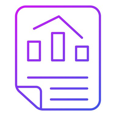 Dosya Finansmanı İlgili Vektör Satırı Simgesi raporunu yaz. Düzenlenebilir Piksel Mükemmel.