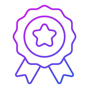 Rozet Finansmanı İlgili Vektör Hattı Simgesi. Düzenlenebilir Piksel Mükemmel.