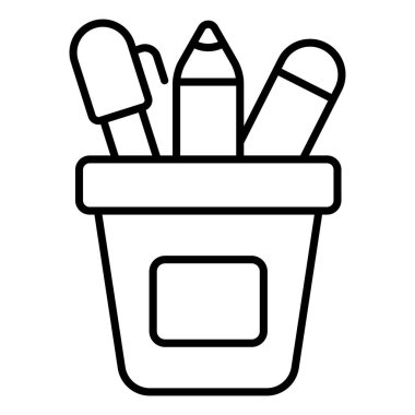 sabit Finans İlgili Vektör Hattı Simgesi. Düzenlenebilir Piksel Mükemmel.