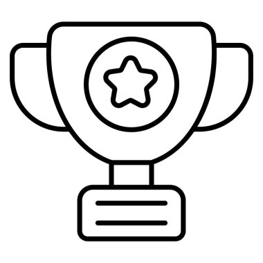  Kupa Finans İlgili Vektör Hattı Simgesi. Düzenlenebilir Piksel Mükemmel.