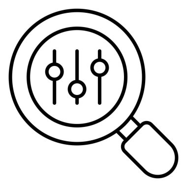 Tercih Finansman İlgili Vektör Satır Simgesi. Düzenlenebilir Piksel Mükemmel.