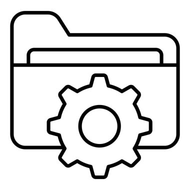 Dizin Yönetimi Finans İlgili Vektör Satırı Simgesi. Düzenlenebilir Piksel Mükemmel.