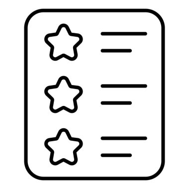 Finans İlgili Vektör Satır Simgesini gözden geçirir. Düzenlenebilir Piksel Mükemmel.