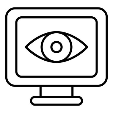 Mali İlişkili Vektör Hattı Simgesini izleyin. Düzenlenebilir Piksel Mükemmel.