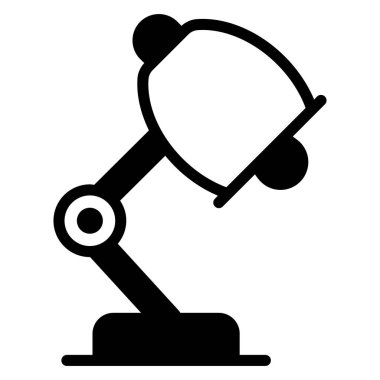 Masa lambası Finans İlgili Vektör Hattı Simgesi. Düzenlenebilir Piksel Mükemmel.