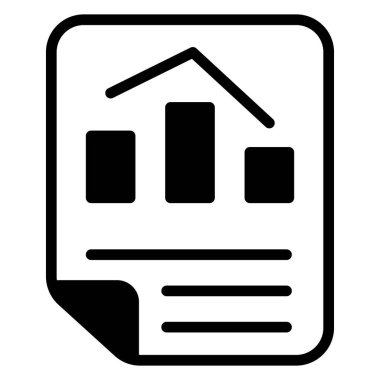 Dosya Finansmanı İlgili Vektör Satırı Simgesi raporunu yaz. Düzenlenebilir Piksel Mükemmel.