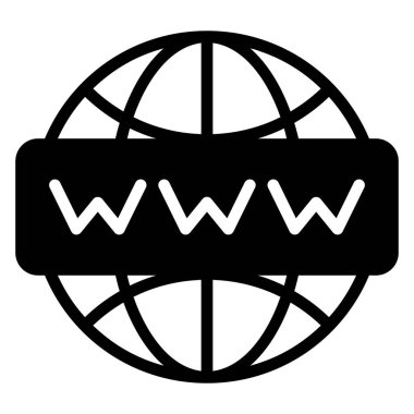  global web sitesi Finans İlgili Vektör Hattı Simgesi. Düzenlenebilir Piksel Mükemmel.