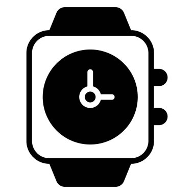 Akıllı saat Finans İlgili Vektör Hattı Simgesi. Düzenlenebilir Piksel Mükemmel.