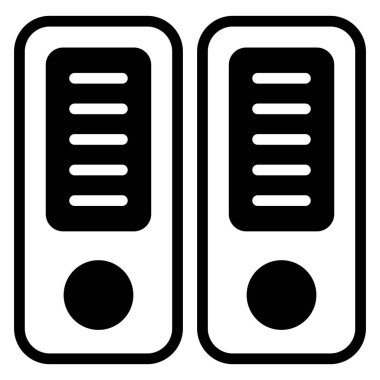 dosya kabı Finans İlgili Vektör Satır Simgesi. Düzenlenebilir Piksel Mükemmel.