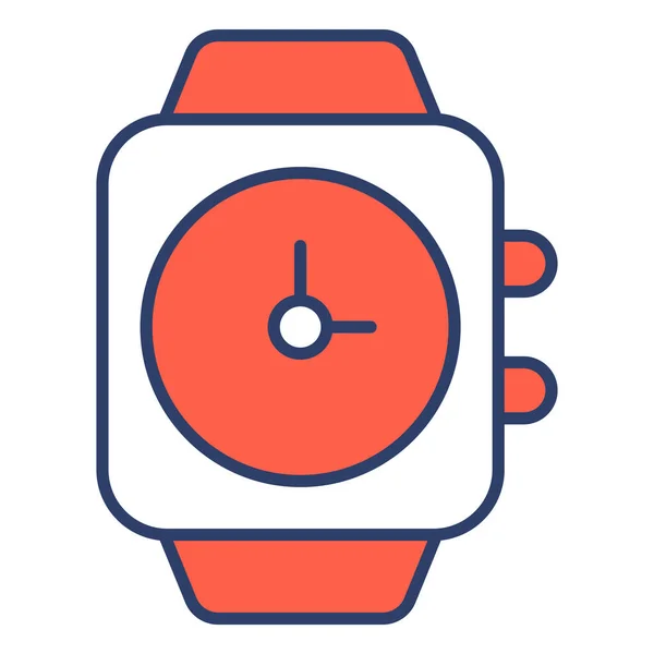 Smart Watch Finanças Related Vector Ícone Linha Pixel Curso Editável —  Vetores de Stock