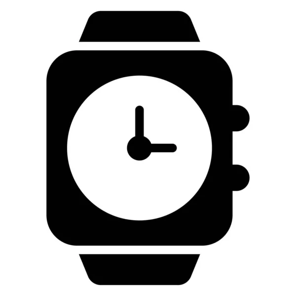 Smart Watch Finanças Related Vector Ícone Linha Pixel Curso Editável —  Vetores de Stock