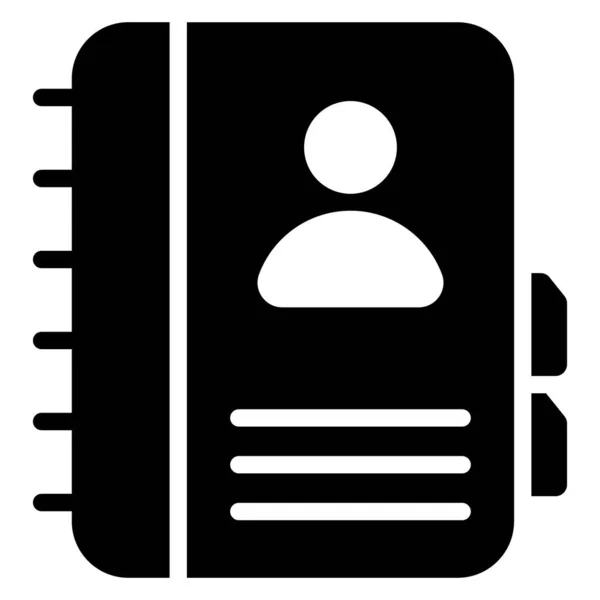 Telefone Livro Finanças Relacionadas Vector Line Icon Pixel Curso Editável — Vetor de Stock