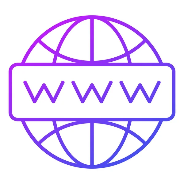 Wereldwijde Website Finance Related Vector Line Icon Bewerkbare Beroerte Pixel — Stockvector