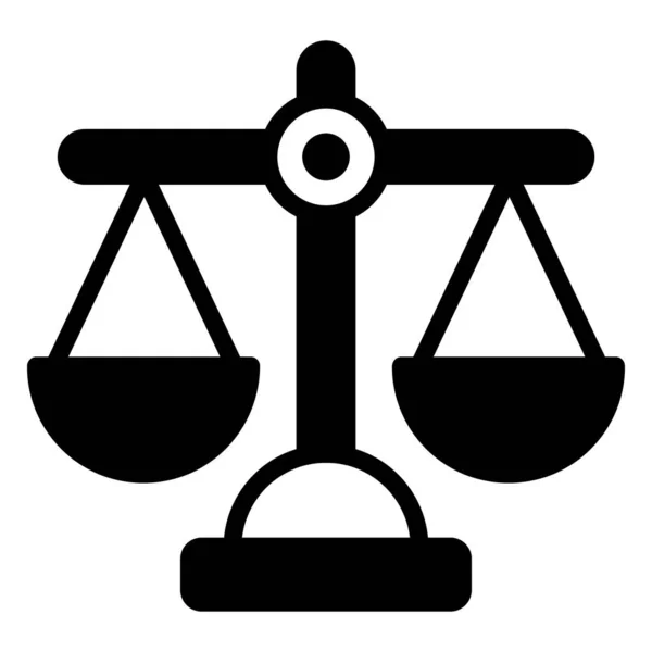 Знак Линия Вектора Правосудия Опасность Здоровья — стоковый вектор
