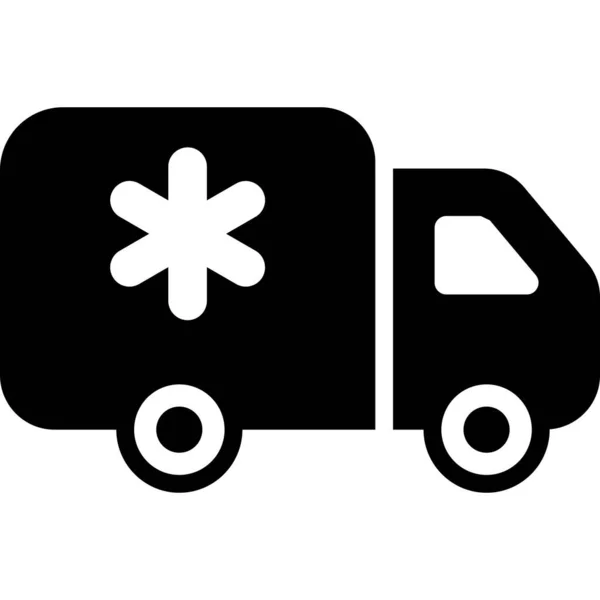 Ambulance Santé Médical Vectoriel Graphique Illustration Icône — Image vectorielle
