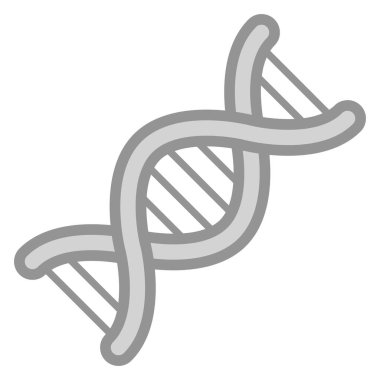 Genes Sağlık Hizmetleri Tıbbi, vektör grafik resimleme simgesi.