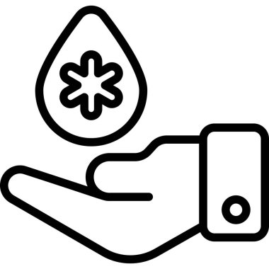 Sıhhiye Sıhhiyesi, vektör grafik resimleme simgesi.