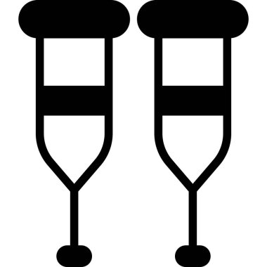 Uyanış Çubukları Sağlık Hizmetleri Tıbbi, vektör grafik resimleme simgesi.