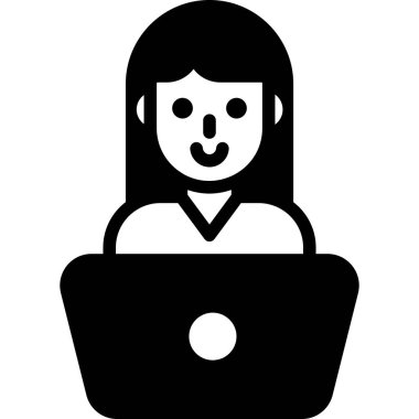 Destek Hizmeti Sağlık Hizmetleri Tıbbi, vektör grafik resimleme simgesi.