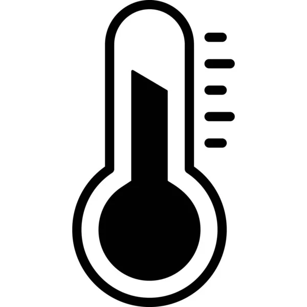 Thermometer Healthcare Medical Vektorgrafik Illustration Icon — Stockvektor