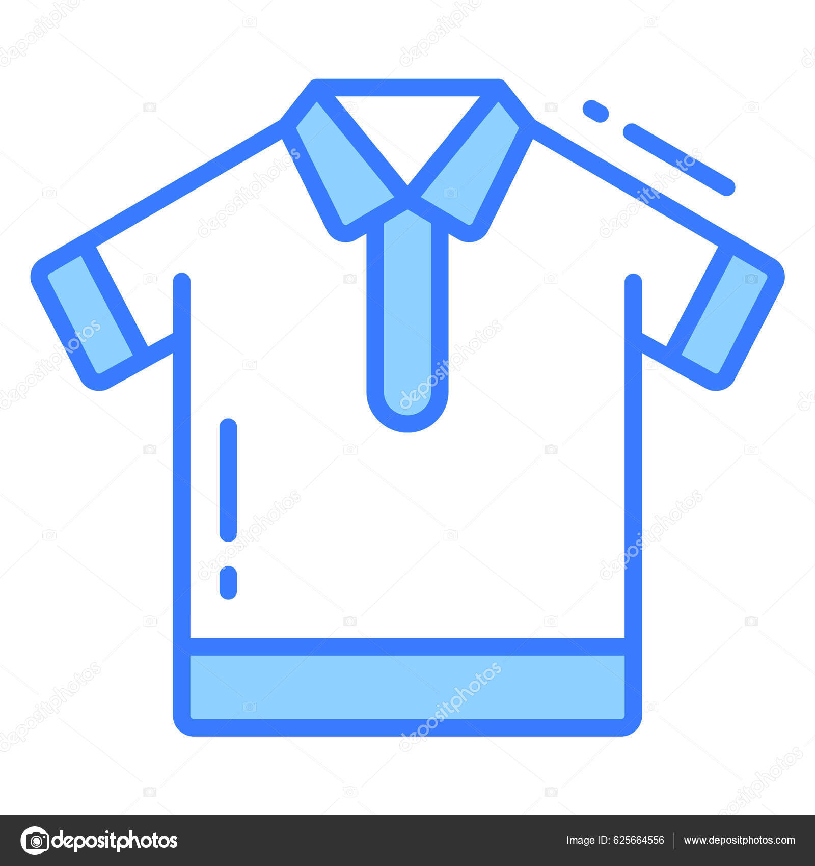 Camiseta Icono Estilo Moda Aislado Sobre Fondo Blanco Ilustraciones