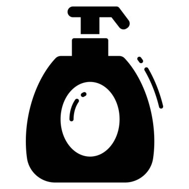 Nemlendirici simgesi, moda biçimi, Beyaz Arkaplan 'da izole edilmiş, Stock vektör çizimleri.