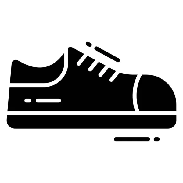鞋类图标 流行风格 与白色背景隔离 库存矢量插图 — 图库矢量图片